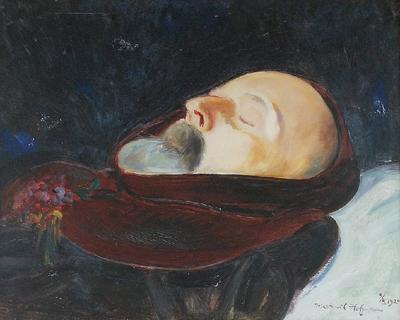 Pośmiertny portret Jacka Malczewskiego w tercjarskim habicie, 1929