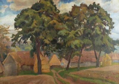 Pejzaż z okolic Sułoszowej, 1938