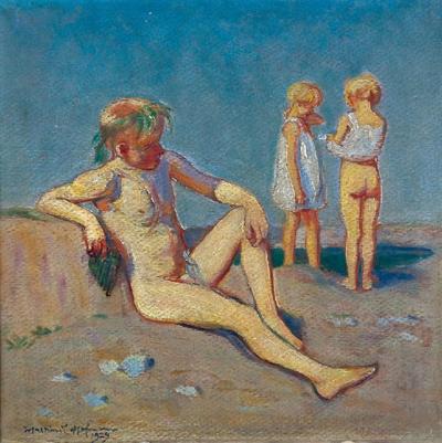 Lato - z cyklu: Idylla, 1929