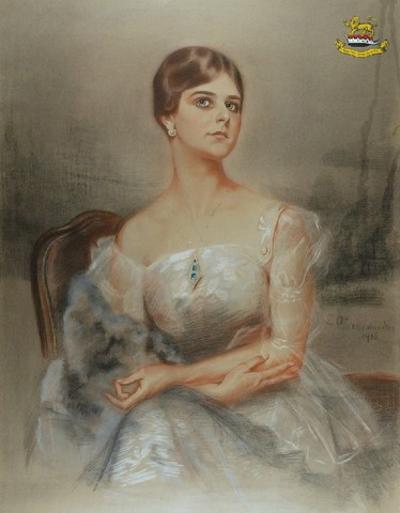 Portret młodej damy, 1916