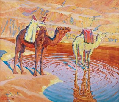 Motyw z Abou Simbel, 1927