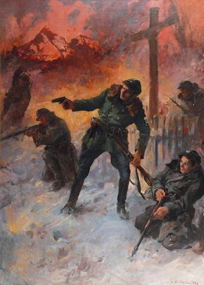 Epizod z wojny polsko - bolszewickiej, 1928