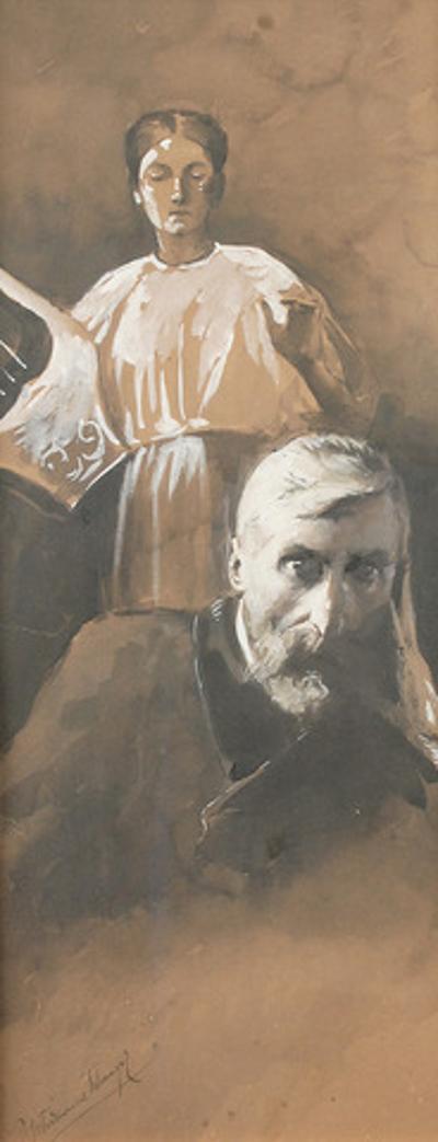 Adam Asnyk z muzą