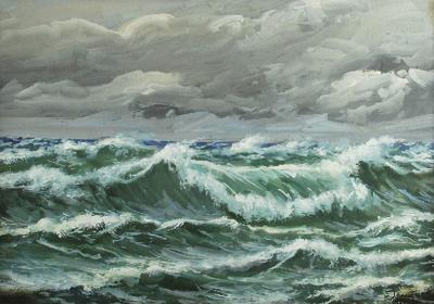 Wzburzone morze, 1927