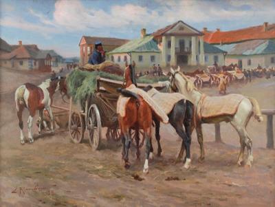 Na targu, 1919