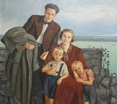 Portret pana Potockiego z rodziną, 1934