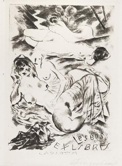 Lesbos - Ex libris Carlotta
