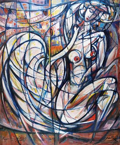 Leda z łabędziem, 2008