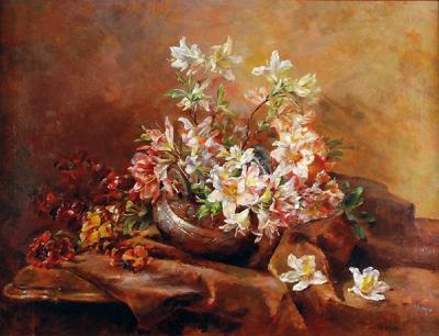 Martwa natura z kwiatami