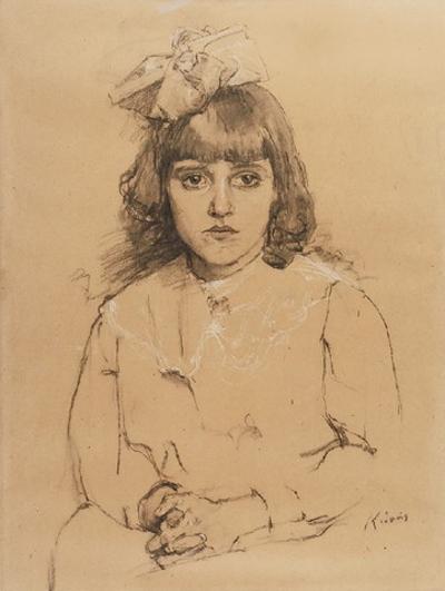 Portret dziewczynki, ok. 1920