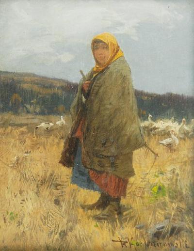 Gęsiarka, 1881