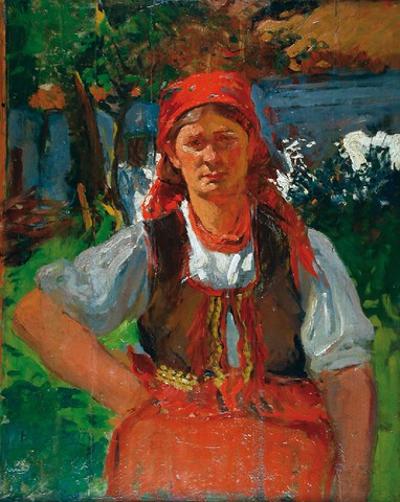 Kobieta z Bronowic, ok. 1910