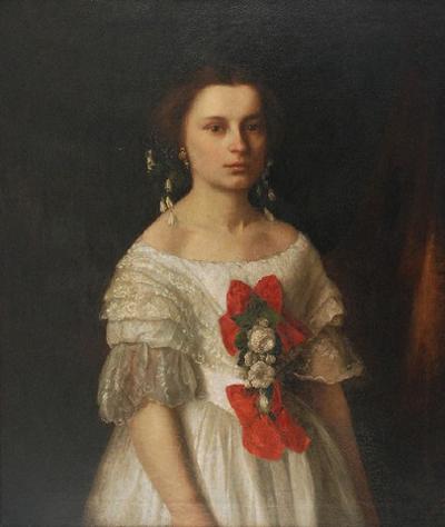 Przed balem - portret panny Bukowskiej