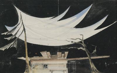 Projekt scenograficzny [do Teatru Groteska w Krakowie?], ok. 1963