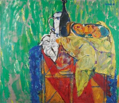Martwa natura na zieleni, 1991