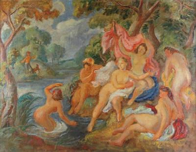 Kąpiące się, ok. 1935