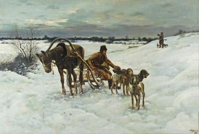 Na polowaniu, 1898