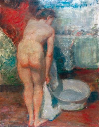 Poranek - Akt tyłem, 1939