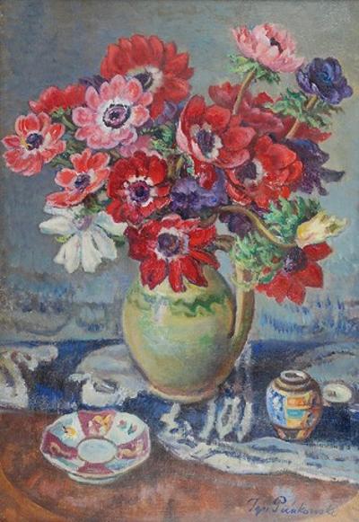 Martwa natura z anemonami, ok. 1925