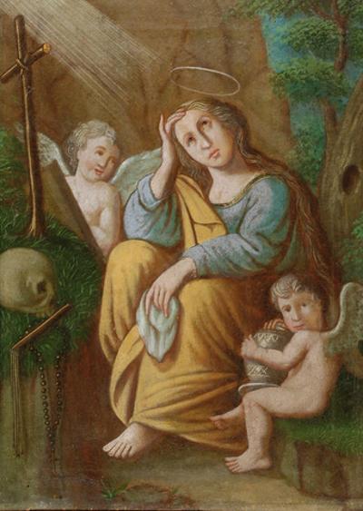 Maria Magdalena medytująca