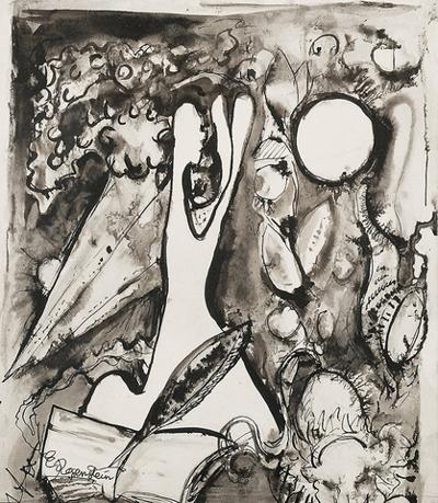 Kompozycja surrealistyczna, 1948/49