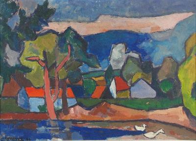 Pejzaż, 1954