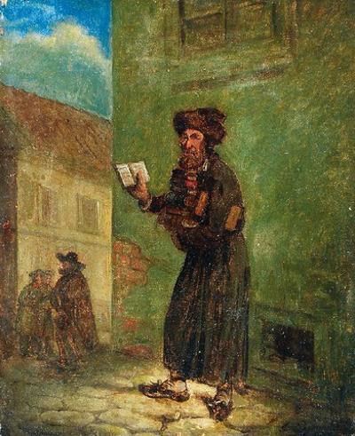 Handlarz książek, 1843