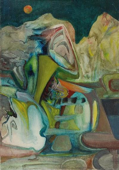 Ideał - Kompozycja surrealistyczna, 1971