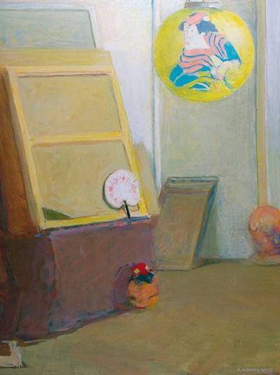 Wnętrze z japońskim lampionem, 2002