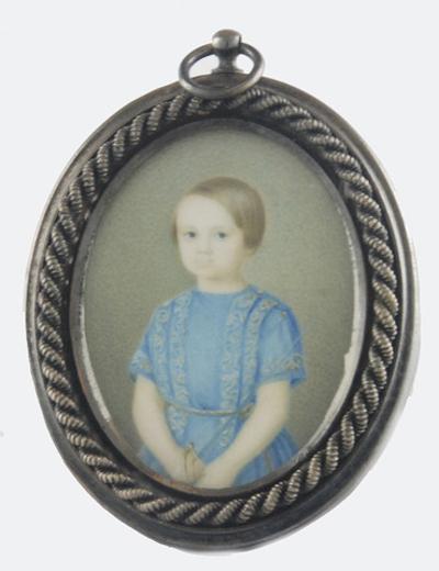 Portret dziewczynki z szablą - miniatura