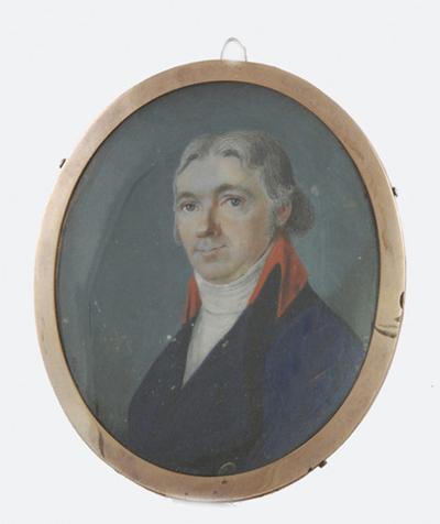 Portret mężczyzny - miniatura