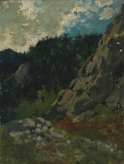 Pejzaż górski, 1899