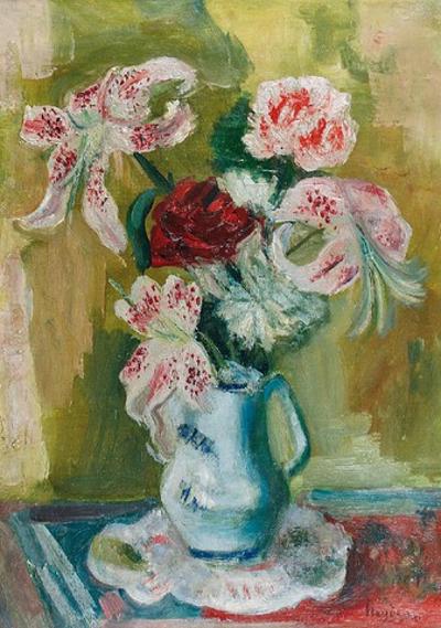 Kwiaty w dzbanku, 1921