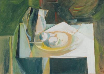 Martwa natura z wazonem, 1958