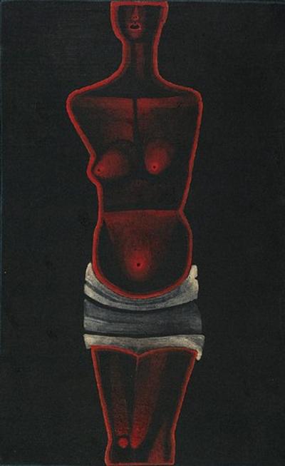 Akt czarny, 1971