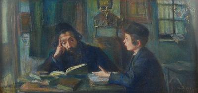 Nauczyciel i uczeń, 1914