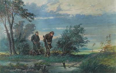 Polowanie, 1890