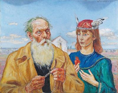 Scena alegoryczna, 1914