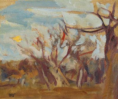 Wschód księżyca - Kalwaria, ok. 1906