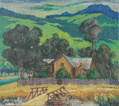 Pejzaż podgórski, 1967