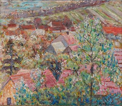 Czerwone dachy, ok. 1960