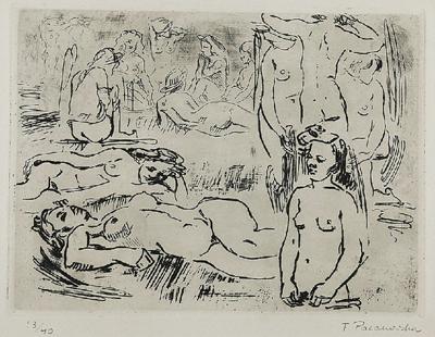 Nudystki, 1941