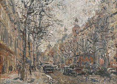 Bulwar Haussmanna w Paryżu, 1966