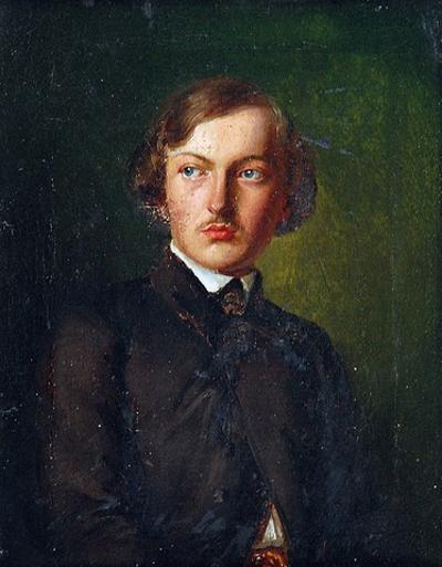 Portret młodego mężczyzny - Karol Zeidler - górnik, 1844