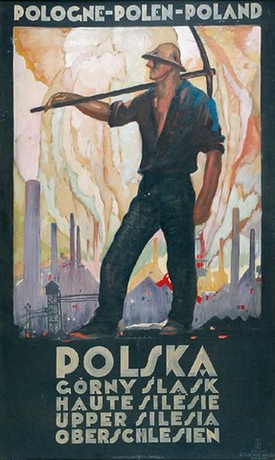 Polska - Górny Śląsk, oryginał 1925, egzemplarz oferowany k. XX w.