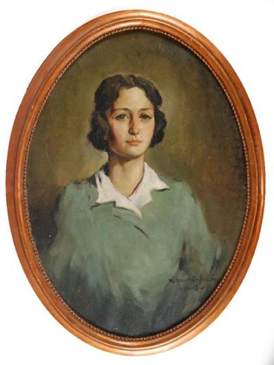 Portret młodej kobiety