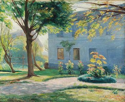 Przed domem, ok. 1913