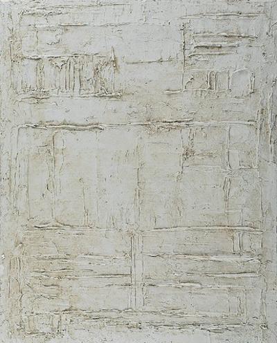 Kompozycja strukturalna - szara, l. 60 XX w.