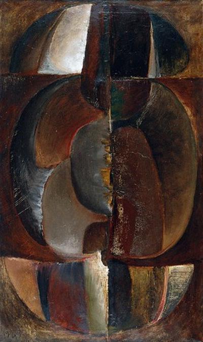 Z cyklu: Kompozycje obrzeżne, 1963