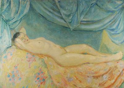 Akt leżącej kobiety, 1938